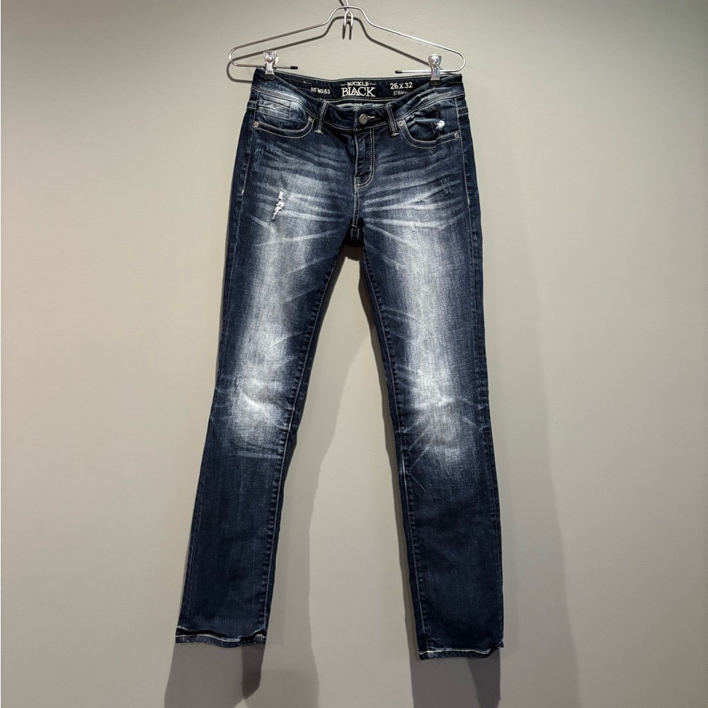 Buckle Black Fit No 53 Straight